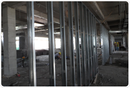 輕鋼龍骨,隔墻工程