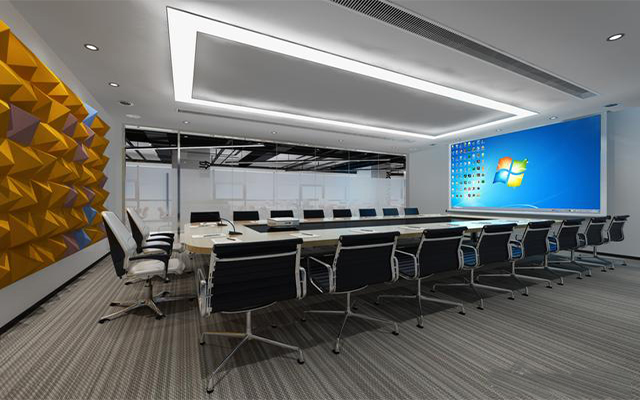 辦公室裝修顏色設計搭配，提高裝修設計逼格