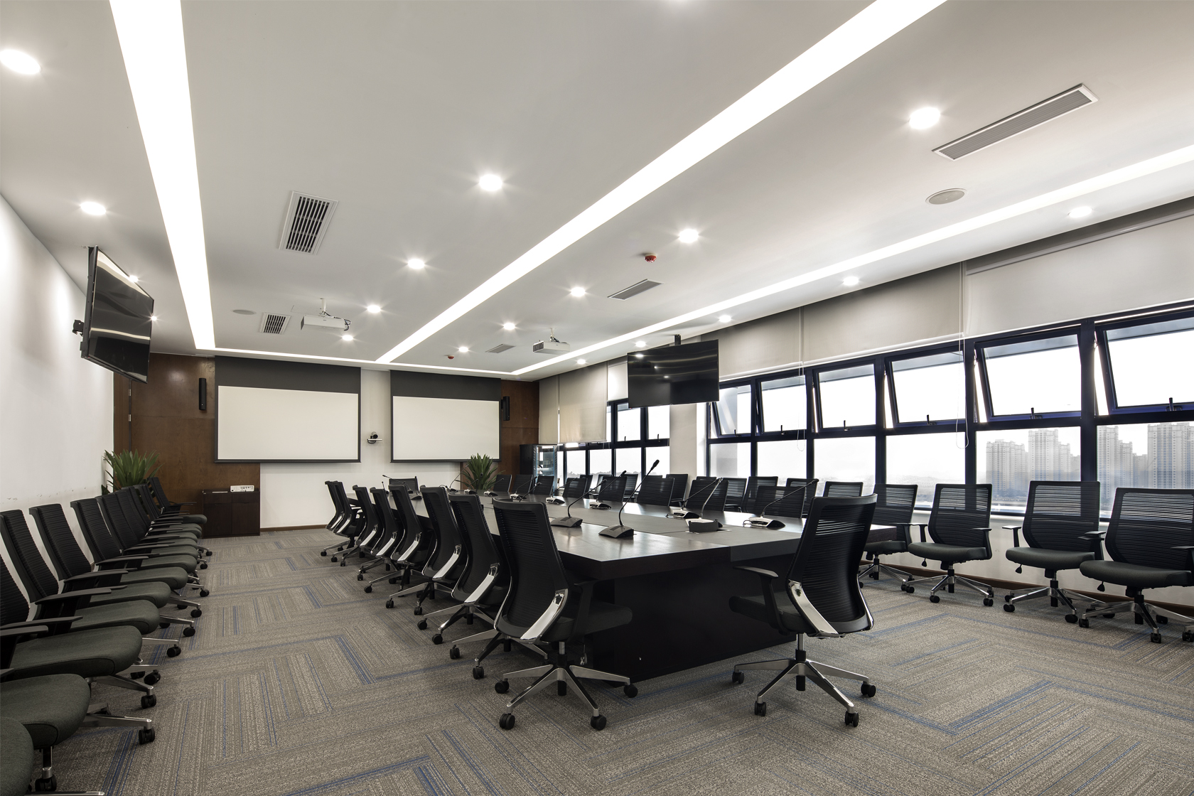 會(huì)議室裝修實(shí)景圖