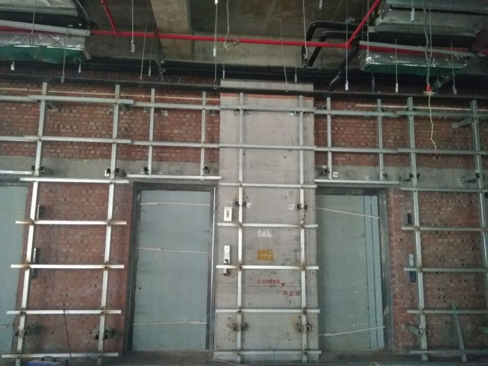 朗天通訊,室內(nèi)裝修工程,墻面處理